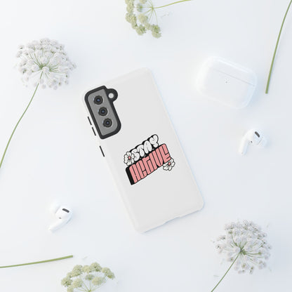 Stay Active Phone Case — Retro Pink Floral Tough Phone Cover