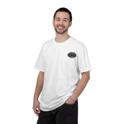 Cascade Apparel Geographic Black & White Logo T‑Shirt