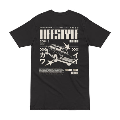 Retro Drift Car Tee — Unisex Cotton Graphic Tee