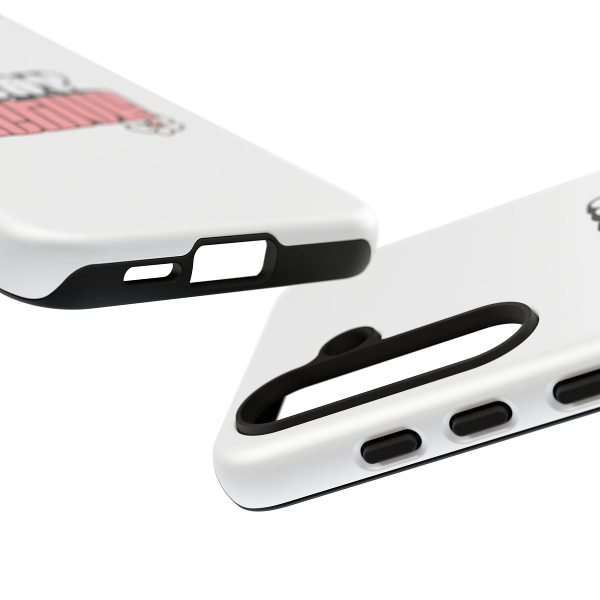 Stay Active Phone Case — Retro Pink Floral Tough Phone Cover