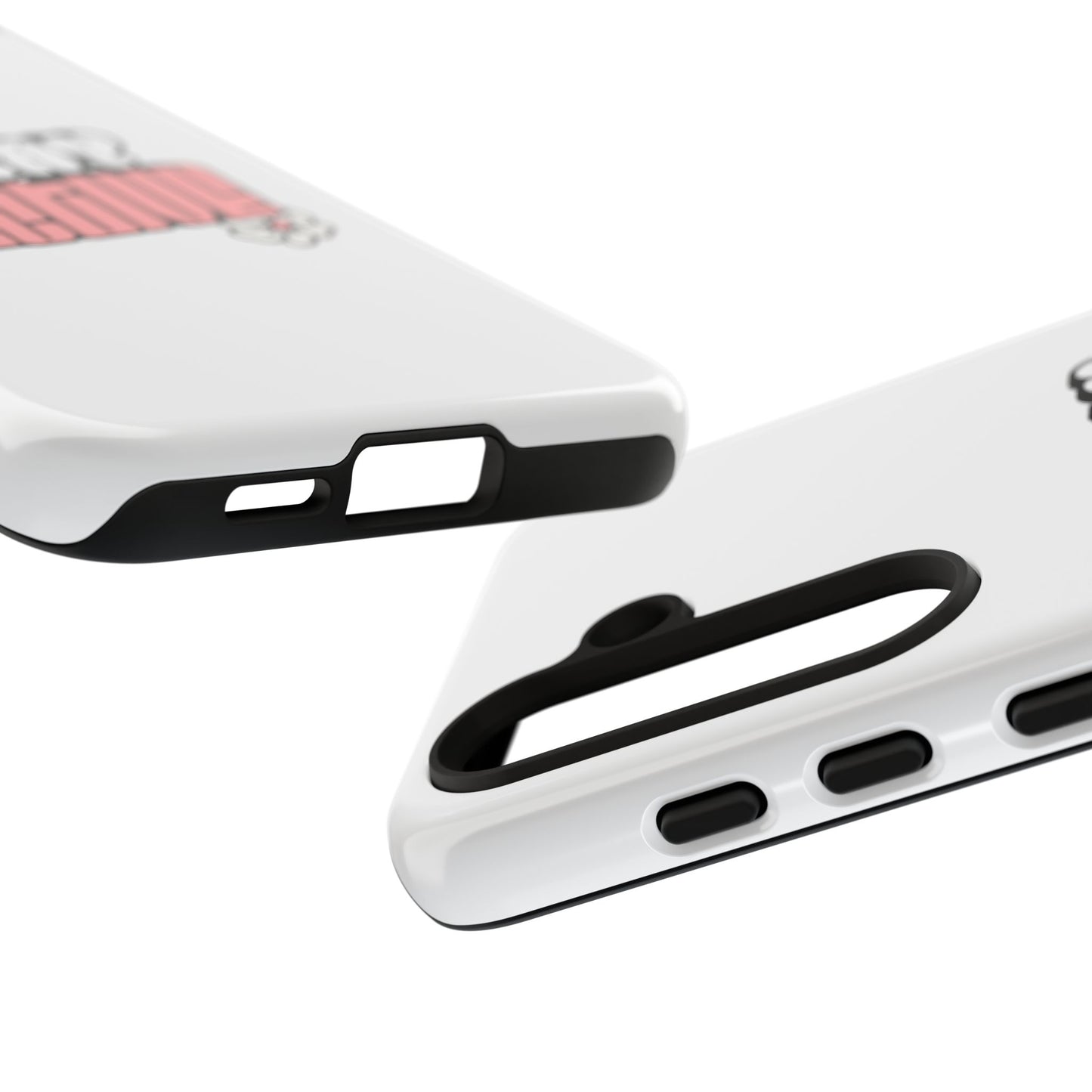 Stay Active Phone Case — Retro Pink Floral Tough Phone Cover