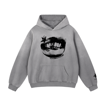Heavyweight Oversized Cascade Bite Hoodie