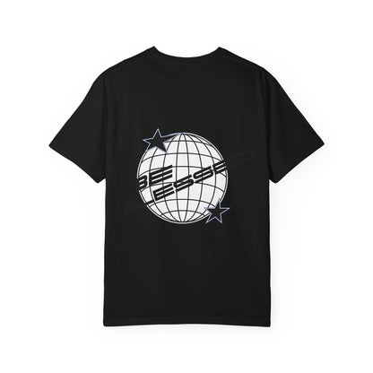 Cascade Apparel Geographic Black & White Logo T‑Shirt