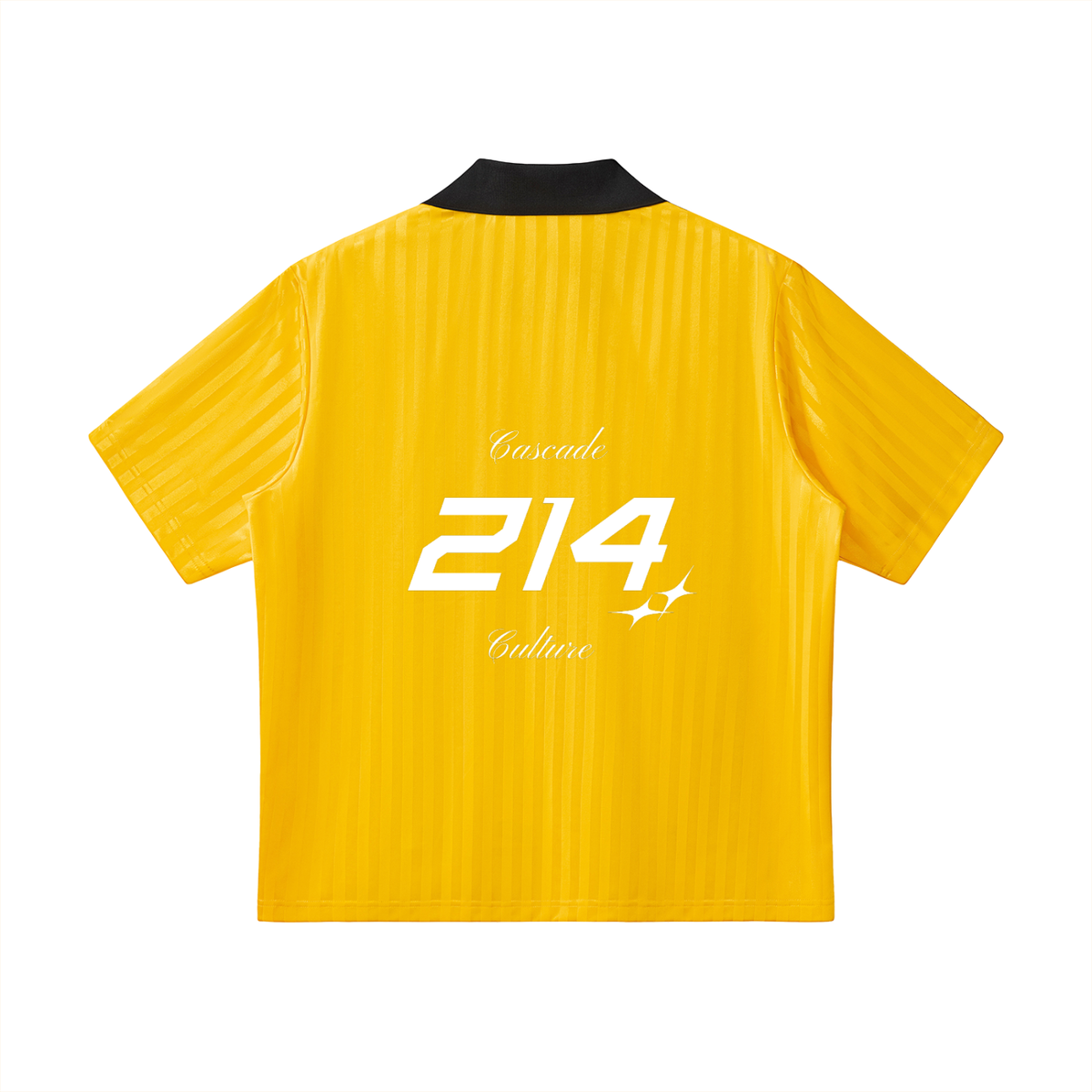 Collared Striped Cascade Soccer Jersey