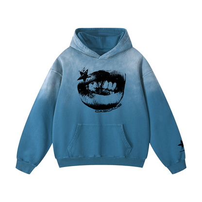 Heavyweight Oversized Cascade Bite Hoodie