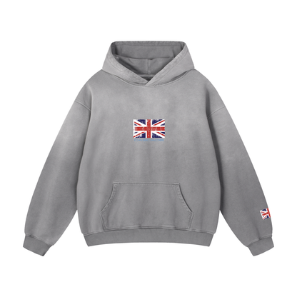 Heavyweight Oversized Cascade Union Jack Hoodie