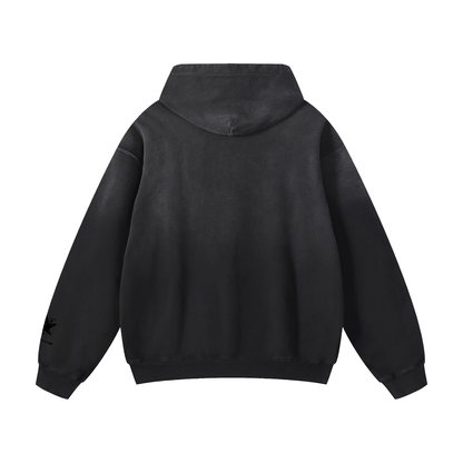 Heavyweight Oversized Cascade Bite Hoodie